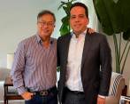 A finales de junio de 2022, tras las elecciones presidenciales, Trujillo se reunió con Gustavo Petro. El encuentro generó división en el Partido Conservador. FOTO CORTESÍA