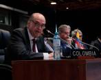 El canciller Álvaro Leyva estaba citado para responder por polémicos nombramientos en su cartera. FOTO COLPRENSA 