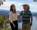 Fortunato forjó una relación cercana con su nieta desde que ella era pequeña y la llevaba los fines de semana a pasear en la finca de Entrerríos. FOTO carlos velásquez