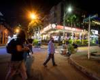 El Parque Lleras es uno de los sitios donde más se ve explotación sexual infantil. Foto: Jaime Pérez. 