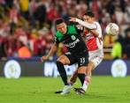 En la imagen aparece Juan Pablo Torres, quien fue titular con el verde. FOTO Colprensa