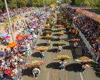 La Alcaldía había decidido entregar 6.000 accesos dobles a los palcos del Desfile de Silleteros de forma gratuita a quienes se inscribieran en una plataforma web. FOTO carlos velásquez