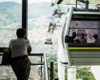 Entre el 10 de junio de 2021 y lo corrido de 2022, en el Metrocable línea P se han transportado nueve millones de pasajeros. FOTO: JULIO CÉSAR HERRERA