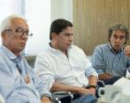 Juan Manuel Galán estuvo en Medellín, pero se ausentó de la foto principal por sus tareas en el Nuevo Liberalismo. FOTO COLPRENSA