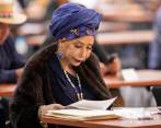Piedad Córdoba fue elegida como senadora en la lista del Pacto Histórico. FOTO: CARLOS VELÁSQUEZ