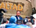 El presidente, Gustavo Petro, aseguró que instar a las Fuerzas Armadas a desobedecerle es “sedición”. FOTO: Cortesía Presidencia