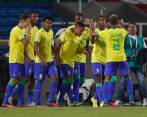 Los brasileños fueron eficaces ante Perú para ganar su primer juego en el Sudamericano. FOTO EFE