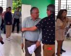 Los protagonistas de la discusión fueron los concejales Antonio Sanabria, de la Liga de Gobernantes Anticorrupción, y Wilson Ramírez, de Cambio Radical. FOTOS: CAPTURA DE VIDEO - COLPRENSA