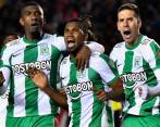 Atlético Nacional logró una nueva victoria en la Copa Libertadores. FOTO AFP