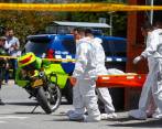 En el corregimiento San Félix, de Bello, también fueron asesinados dos agentes de la Policía en el marco del Plan Pistola. FOTO: MANUEL SALDARRIAGA