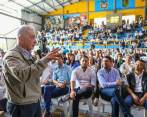 El expresidente Álvaro Uribe, líder del Centro Democrático, viene insistiendo desde octubre pasado en que su partido busca alianzas para las próximas elecciones locales. FOTO ESNEYDER GUTIÉRREZ