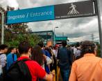 En la estación Poblado cientos de viajeros se vieron afectados por el cierre. FOTO IMAGEN DE REFERENCIA: CAMILO SUÁREZ ECHEVERRY