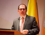 El fiscal Francisco Barbosa participó en el foro sobre reforma a la justicia de la Universidad del Externado y habló sobre la seguridad de la vicepresidenta Francia Márquez sobretodo en la zona del Cauca FOTO: Tomada de Twitter