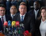 Bolsonaro perdió con el 49,1% de los votos. FOTO: EFE