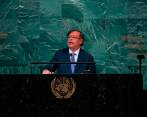 El presidente Gustavo Petro en su primer discurso ante la Asamblea General de Naciones Unidas. FOTO: CORTESÍA PRESIDENCIA