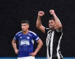 Hulk amplió su registro como artillero histórico del Atlético Mineiro en la Copa Libertadores (14 goles). FOTO EFE