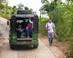 Por rieles veredales de Girardota solo suben camperos de antaño 
