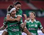 El Deportivo Cali, con tantos de Ingrid Guerra y Alexa Bart, venció a Ferroviaria y avanzó a la semifinal de la Copa Libertadores Femenina que se disputa en Quito, Ecuador. FOTOS Conmebol