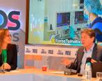 La ministra Carolina Corcho participó de los Foros Temáticos de la Andi para hablar sobre la reforma a la salud con Bruce Mac Master. FOTO CORTESÍA MINSALUD
