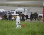 En el área del Aeropuerto Camilo Daza activaron dos explosivos. En la primera explosión falleció quien manipulaba el artefacto, mientras que en la segunda murieron dos policías. Foto Colprensa