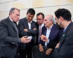 Humberto de la Calle propuso excluir a las disidencias de las Farc del proyecto de paz total del Gobierno Petro, pero su iniciativa fue negada por el Senado con 58 votos en contra. FOTO CORTESÍA
