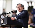 Presidente Gustavo Petro durante la posesión del nuevo director de la Policía William René Salamanca. Foto: PRESIDENCIA