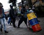 Los jóvenes liberados participaron en las manifestaciones de Bogotá en 2021. FOTO: COLPRENSA