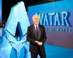 James Cameron en un lanzamiento de la secuela la semana pasada. FOTO Cortesía Disney+