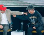 Gustavo Petro y Claudia López habían acordado discutir sus diferencias sobre el Metro en privado. FOTO COLPRENSA 