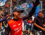 “Juanfer” exhibió toda su pericia y fue también el más rápido en la bajada de clasificación a la gran final. FOTO Carlos Velásquez
