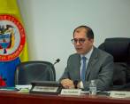 Durante la audiencia Pública del Proyecto de Ley que busca ‘humanizar la Política Criminal y Carcelaria’, el fiscal Barbosa habló del polémico artículo. FOTO cortesía