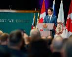 Justin Trudeau invitó a los otros países de la OTAN para que avancen “rápidamente” en la ratificación, con el fin de limitar las “interferencias de los enemigos”. FOTO FACEBOOK