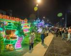 La última Navidad, la temática de los alumbrados fue “Destellitos”, seres mágicos inspirados en el brillo de las estrellas y los frutos navideños. FOTO archivo