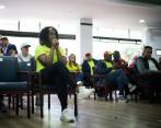 María Isabel Urrutia aseguró que firmó los contatos para aliviar la carga laboral de los trabajadores de carrera del Ministerio. FOTO COLPRENSA 