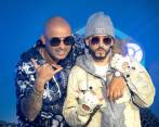 Wisin y Yandel presentaron su última gira y álbum en Miami. En Medellín estarán el 27 de mayo dentro del concierto, El choli se muda a Medellín. FOTO EFE