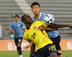 El delantero colombiano Juan C. Bonilla fue una de las figuras del combinado nacional. Le cometieron un penalti que el árbitro central del partido no pitó. FOTO: EFE