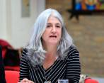 La ministra de Vivienda, Catalina Velasco, informó que, teniendo en cuenta las necesidades de las familias, esa cartera en coordinación con la de Hacienda gestionó los recursos para el desembolso. Foto: Cortesía