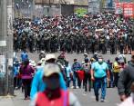 La protestas en Perú ya suman ocho muertos y por lo menos 200 heridos. FOTO: EFE 