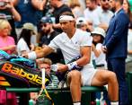 El tenista español, de 36 años de edad, está buscando su título 23 en torneos de Grand Slam. FOTO: EFE