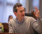 El concejal Alfredo Ramos fue el citante del debate de control político y uno de los corporados que lanzó las denuncias. FOTO: Carlos Velásquez.