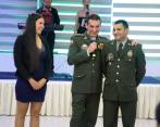 William Salamanca (centro) será el nuevo director de la Policía. FOTO CORTESÍA 