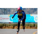 Alef Torres logró su mejor presentación en mundiales de patinaje. En su modalidad es la mejor del país. FOTO CORTESÍA FEDEPATÍN