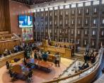 La Asamblea de Antioquia debió suspender temporalmente el proceso de elección del nuevo Contralor de Antioquia. JULIO CÉSAR HERRERA