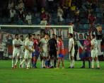Más allá del curioso hecho, Magdalena y Millonarios igualaron 1-1 en el estadio Sierra Nevada de Santa Marta. FOTO COLPRENSA