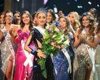 Las candidatas de Puerto Rico, República Dominicana, Perú, Venezuela, Colombia, España y Portugal pasaron este sábado junto a otras nueve candidatas a la semifinal del concurso Miss Universo 2022. FOTO: EFE