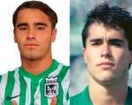 Tomás Ángel y Juan Pablo, ambos le dieron un título a Nacional a los 19 años. FOTOS ATLÉTICO NACIONAL