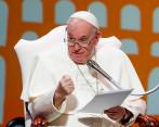 El Papa voló en helicóptero desde el Vaticano hasta Asís, la ciudad natal de San Francisco, el fraile que inspiró su nombre. Foto: EFE