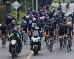 Fueron 1.000 ciclistas que se dieron cita en esta edición 50 del Clásico de Ciclismo El Colombiano. . Foto: MANUEL SALDARRIAGA QUINTERO.