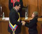 Tibisay Lucena estuvo 14 años al frente del Consejo Nacional Electoral y favoreció a Nicolás Maduro en su polémica reelección. FOTO Getty
