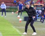 Sebastián Botero, de 36 años, asumió como técnico interino del Medellín desde hace dos semanas. Le ha ido bien. FOTO MANUEL SALDARRIAGA